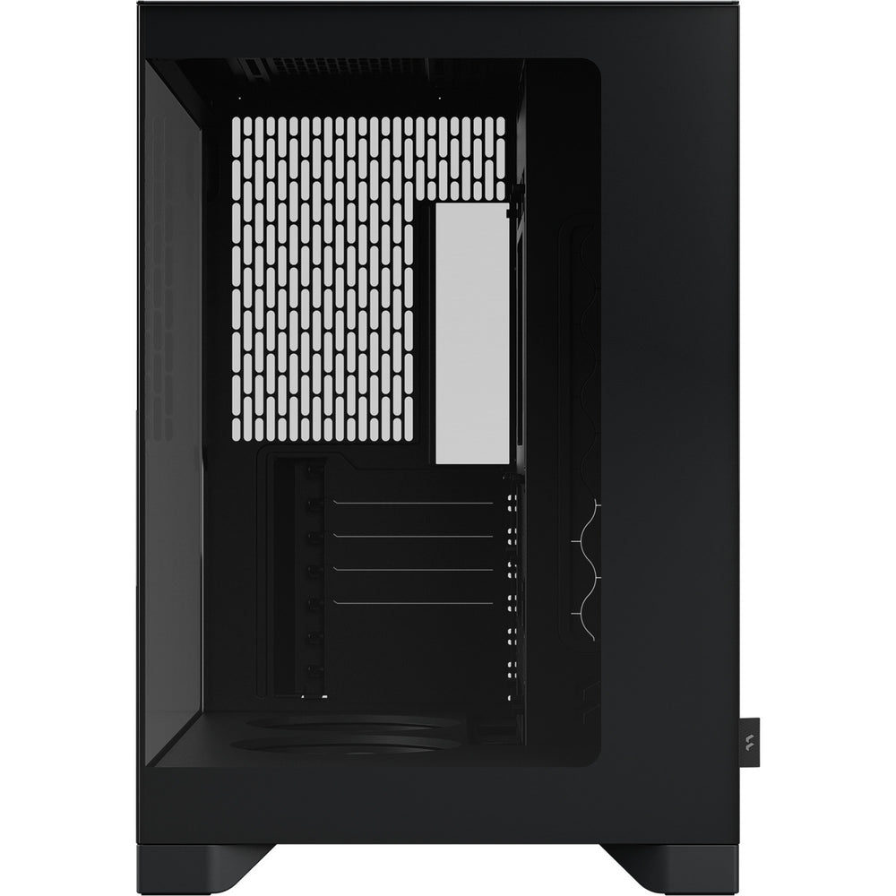 Fractal design pop 2 vision midi tower behuizing (zwart | 1x usb-a | 1x usb-c | tempered glass)