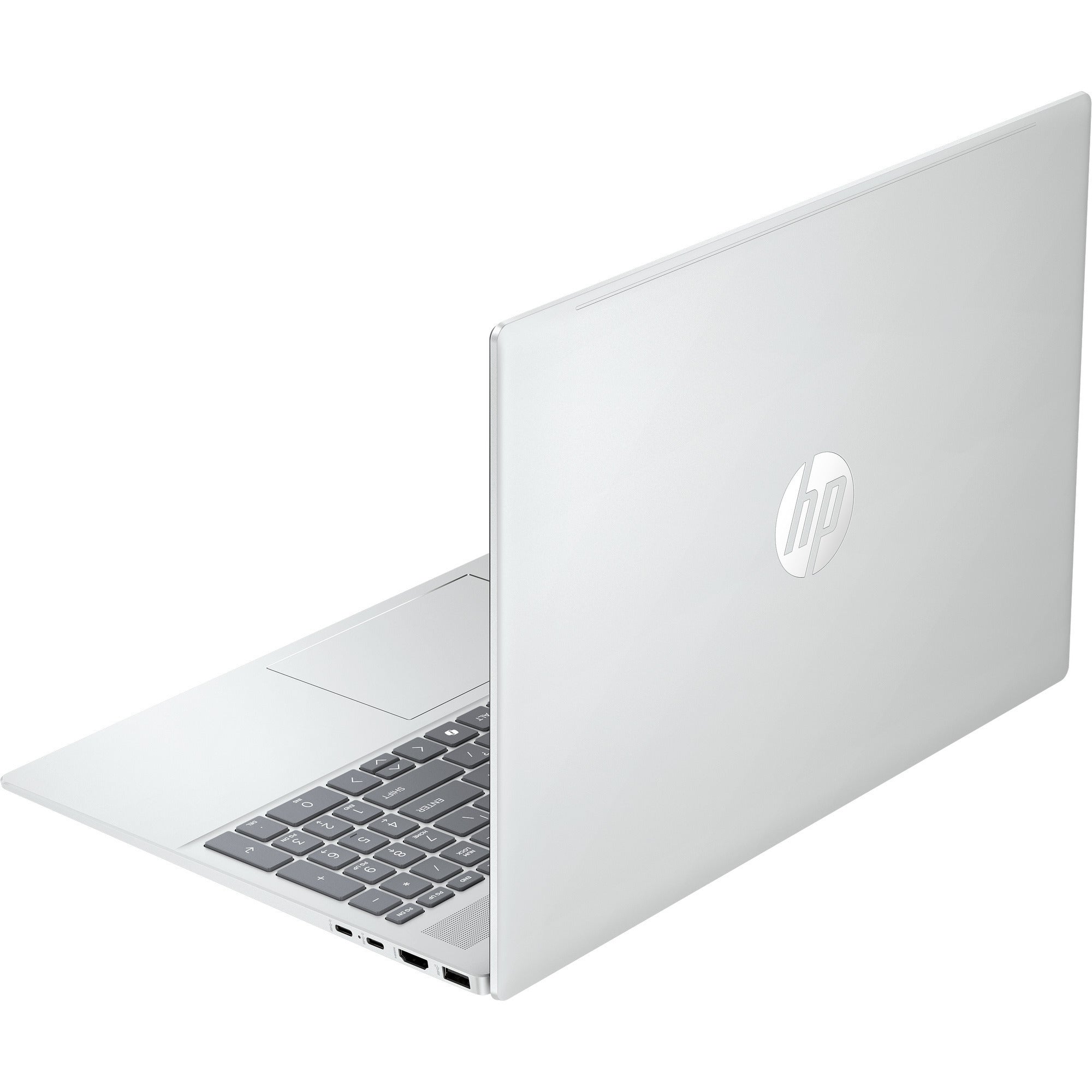 Hp omnibook 5 16-bc1005nd (c27mnea) 16 laptop (zilver | ryzen 5 8540u | radeon 740m | 16 gb | 512 gb ssd)
