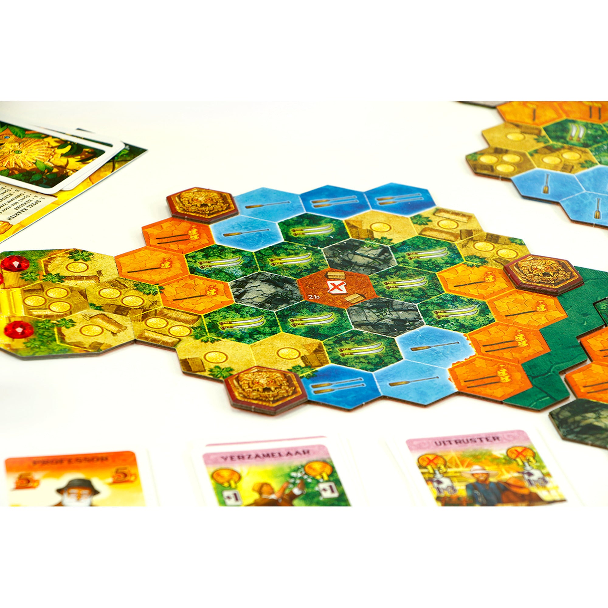 999games 999 games de zoektocht naar el dorado: de gouden tempels bordspel (nederlands, 2 - 4 spelers, 60 minuten, vanaf 10 jaar)