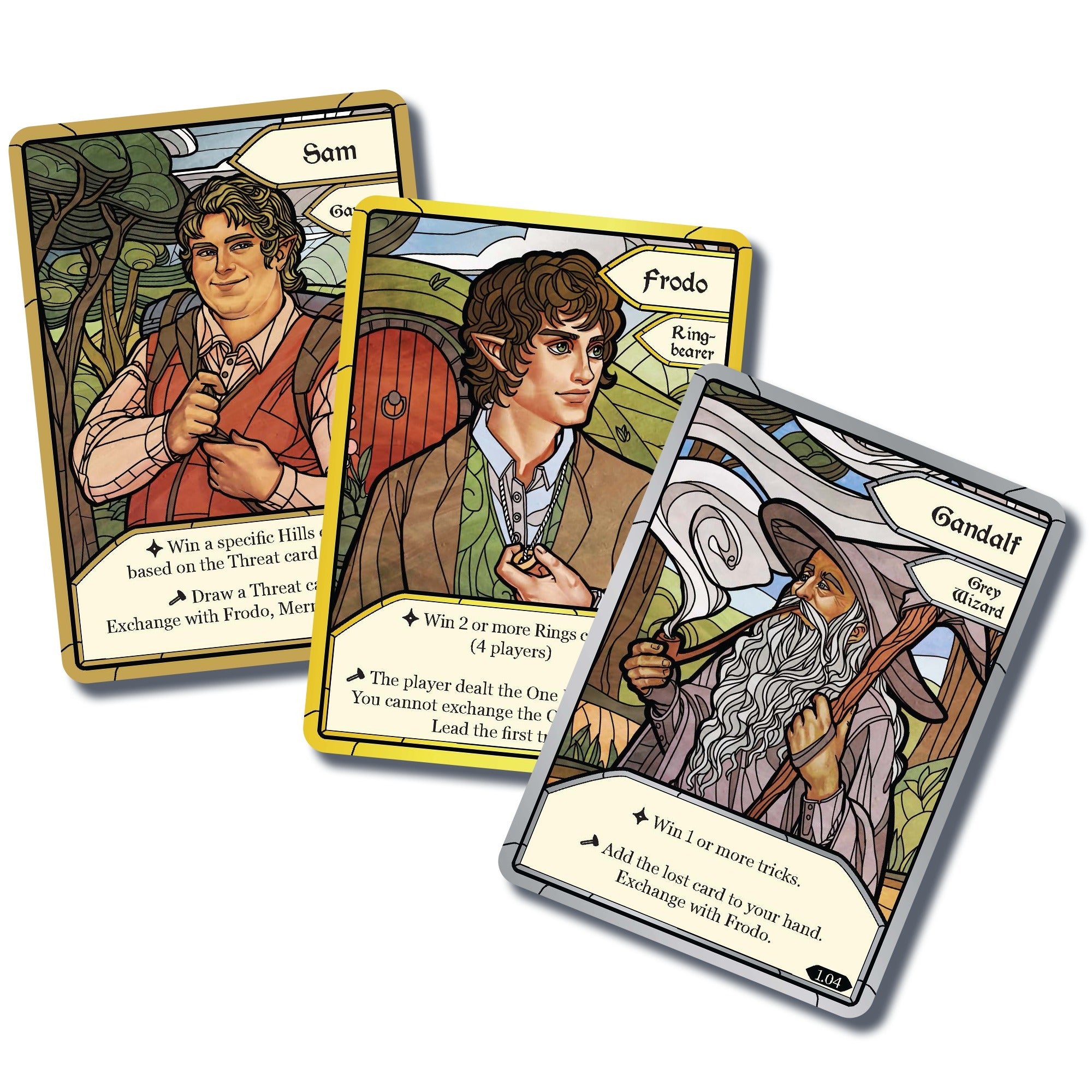 Asmodee the lord of the rings: fellowship of the ring: trick-taking game kaartspel (engels, 1 - 4 spelers, 20 minuten, vanaf 10 jaar)