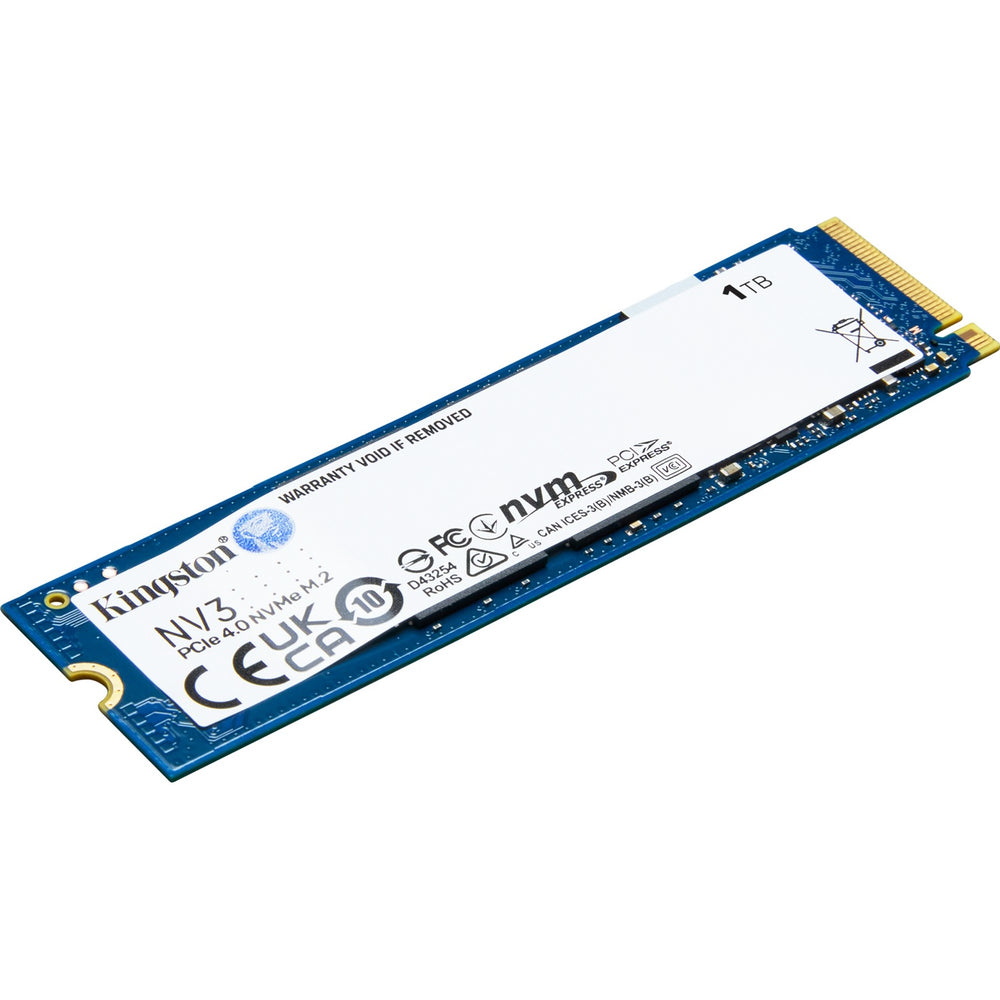 Kingston snv3s 1000g technologie 1000g nv3 m.2 2280 nvme ssd, 1 tb, m.2, 6000 mb s