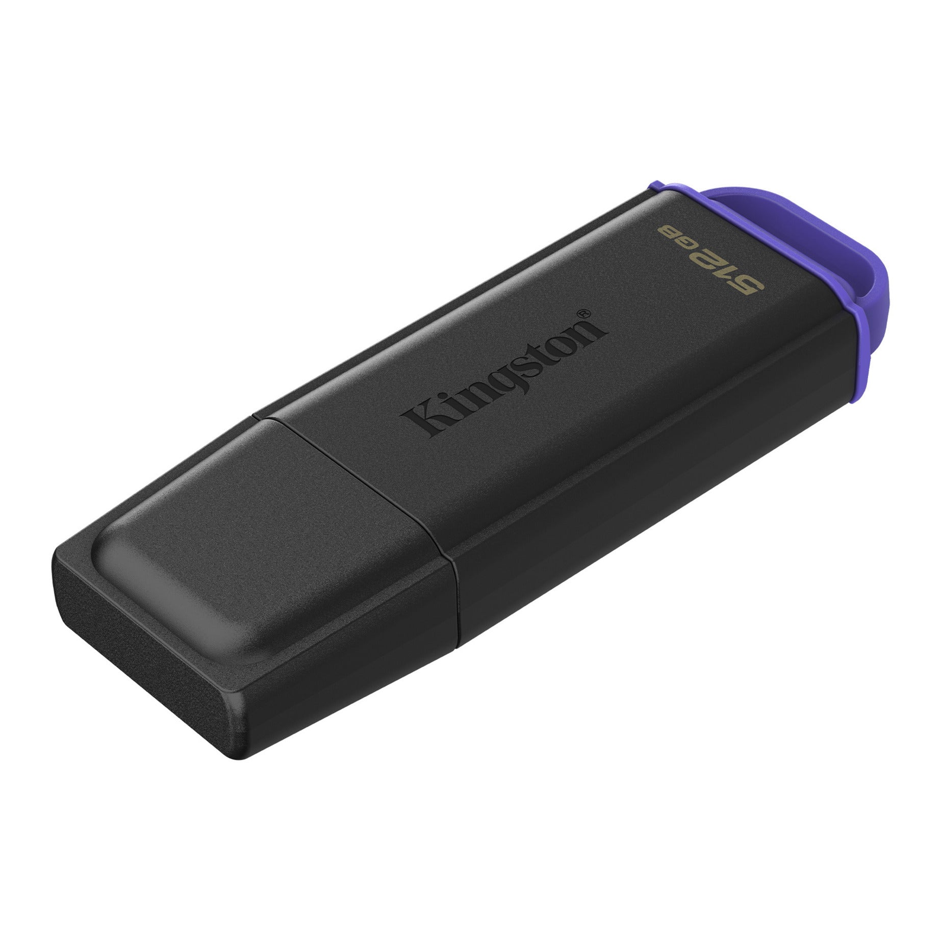 Kingston datatraveler exodia 512 gb usb-stick (zwart lila, usb-a 3.2 gen 1 (5 gbit s))