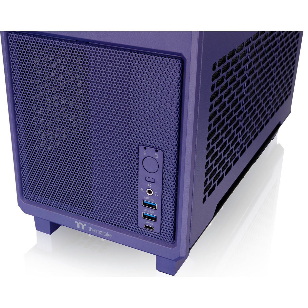 Thermaltake tr100 future dusk mini tower behuizing (paars | 2x usb-a | 1x usb-c)