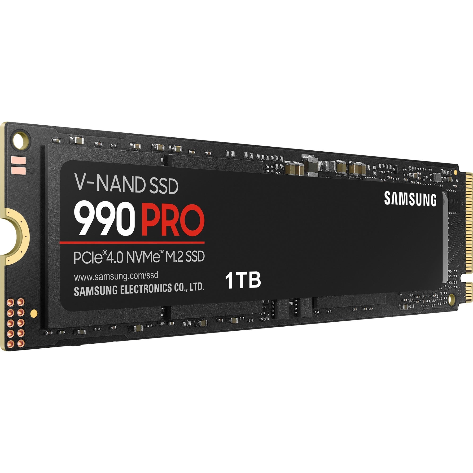 Samsung 990 pro 1 tb ssd (mz-v9p1t0bw, pcie gen 4.0 x4, nvme 2.0)
