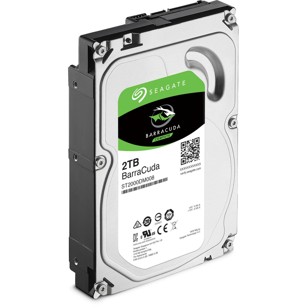 Seagate barracuda 2 tb harde schijf (st2000dm008, sata 600)