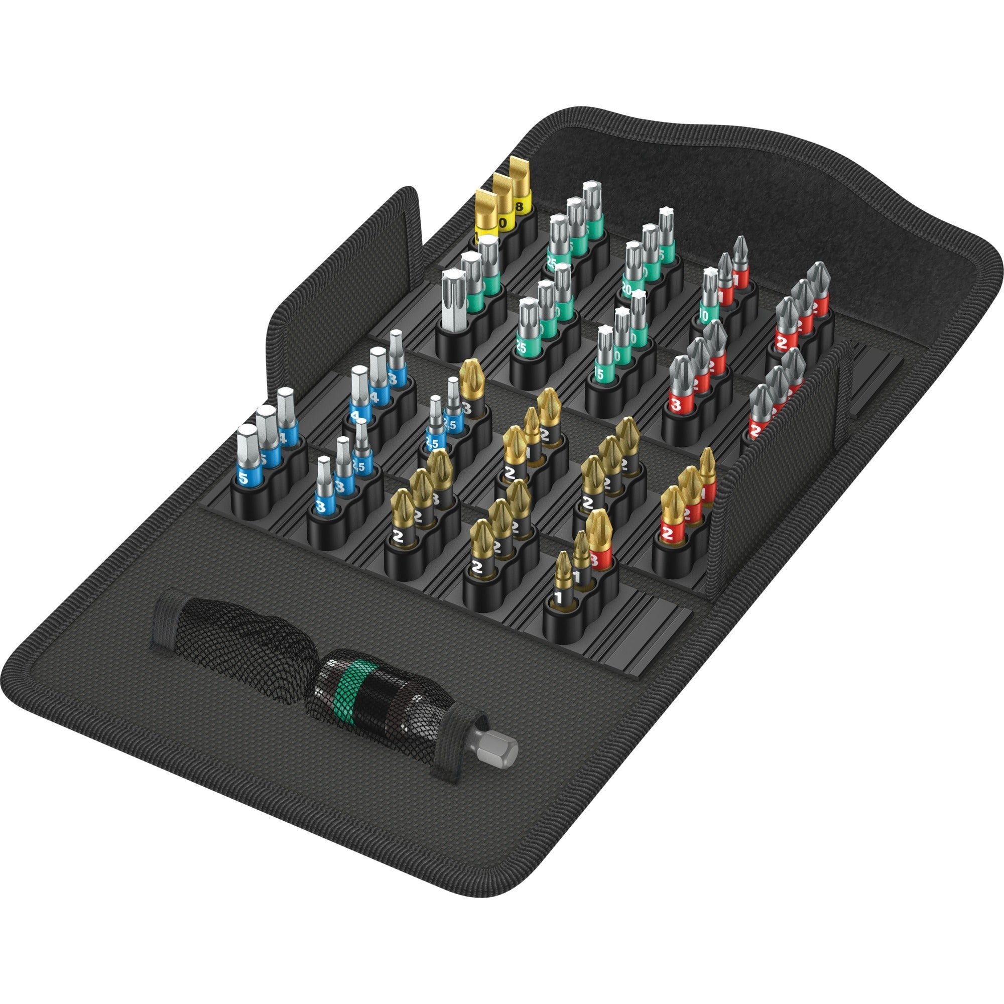 Wera bit-safe 61 bitorsion 1 bitset (61-delig)