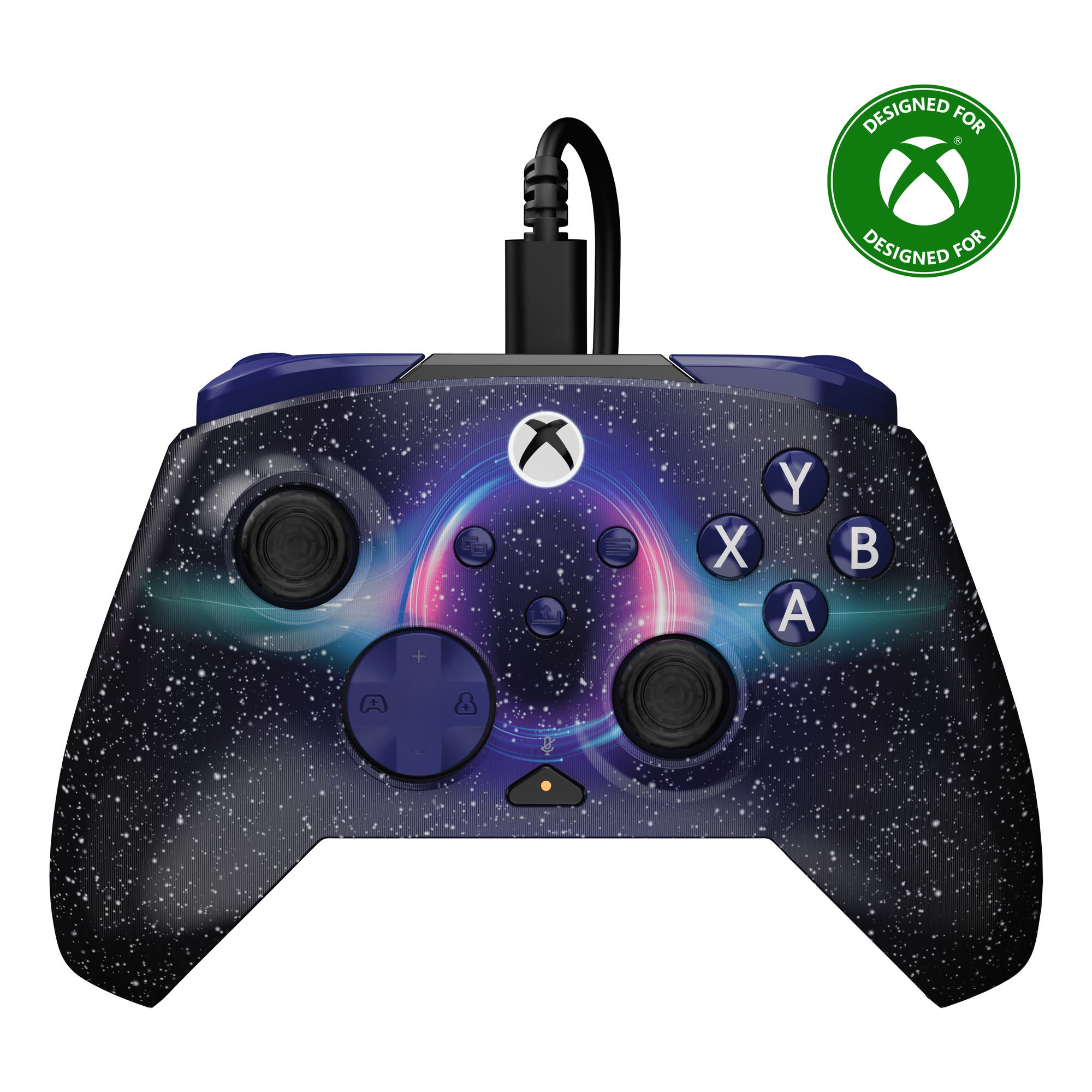 Turtle beach rematch geavanceerde bedrade controller (dark cosmos, xbox serie x|s, xbox one, pc)