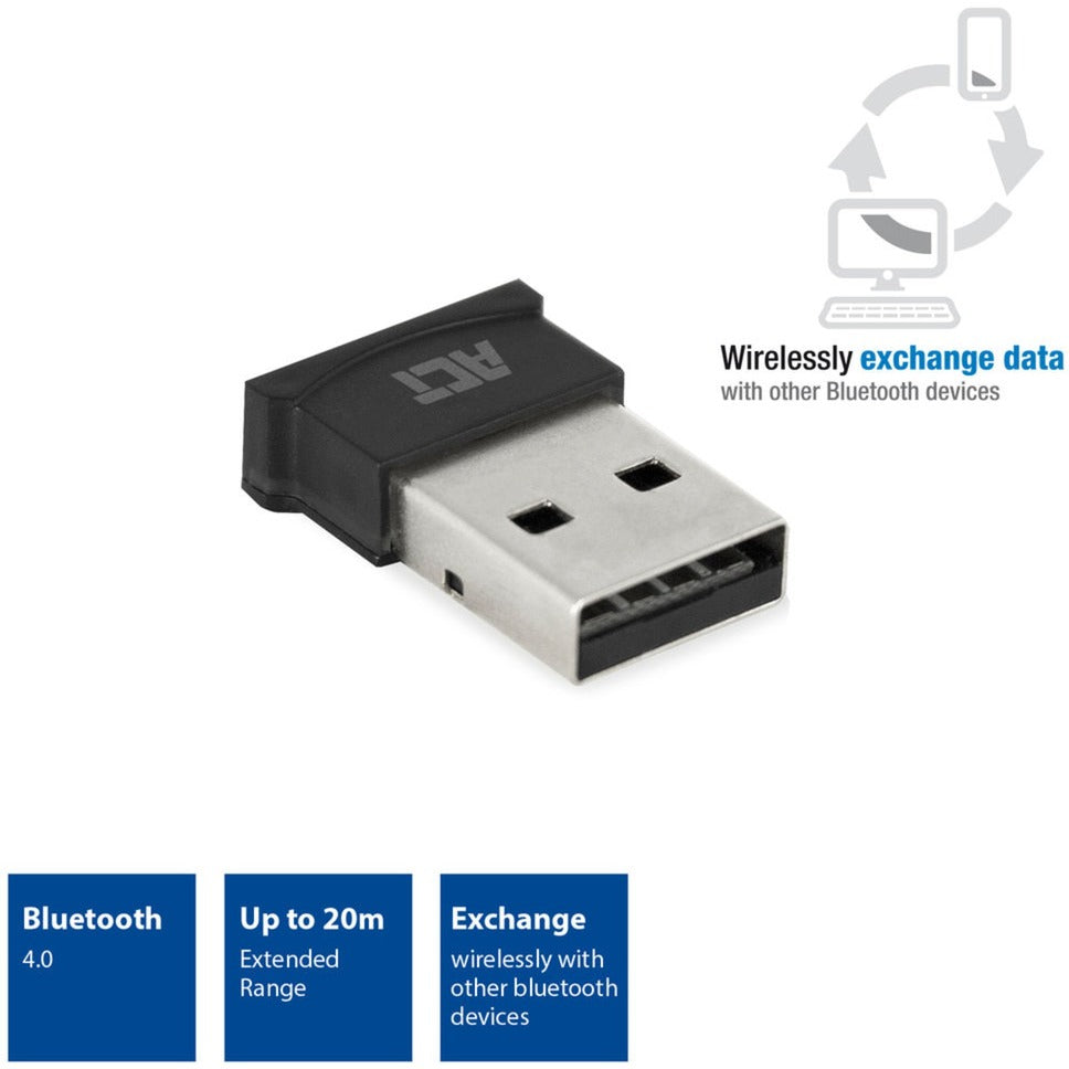 ACT Connectiviteit Connectiviteit USB Bluetooth-adapter