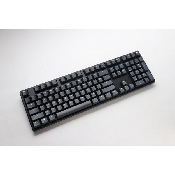 Ducky origin phantom black, toetsenbord (zwart, us lay-out, cherry mx blue, hot swap, pbt double-shot keycaps)