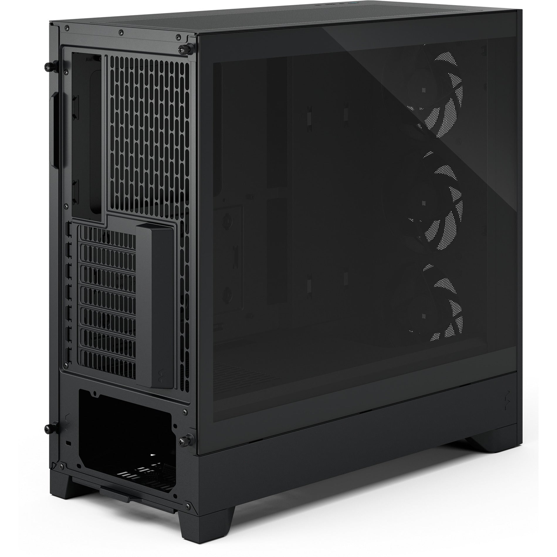 Fractal design pop 2 air midi tower behuizing (zwart | 1x usb-a | 1x usb-c | tempered glass)