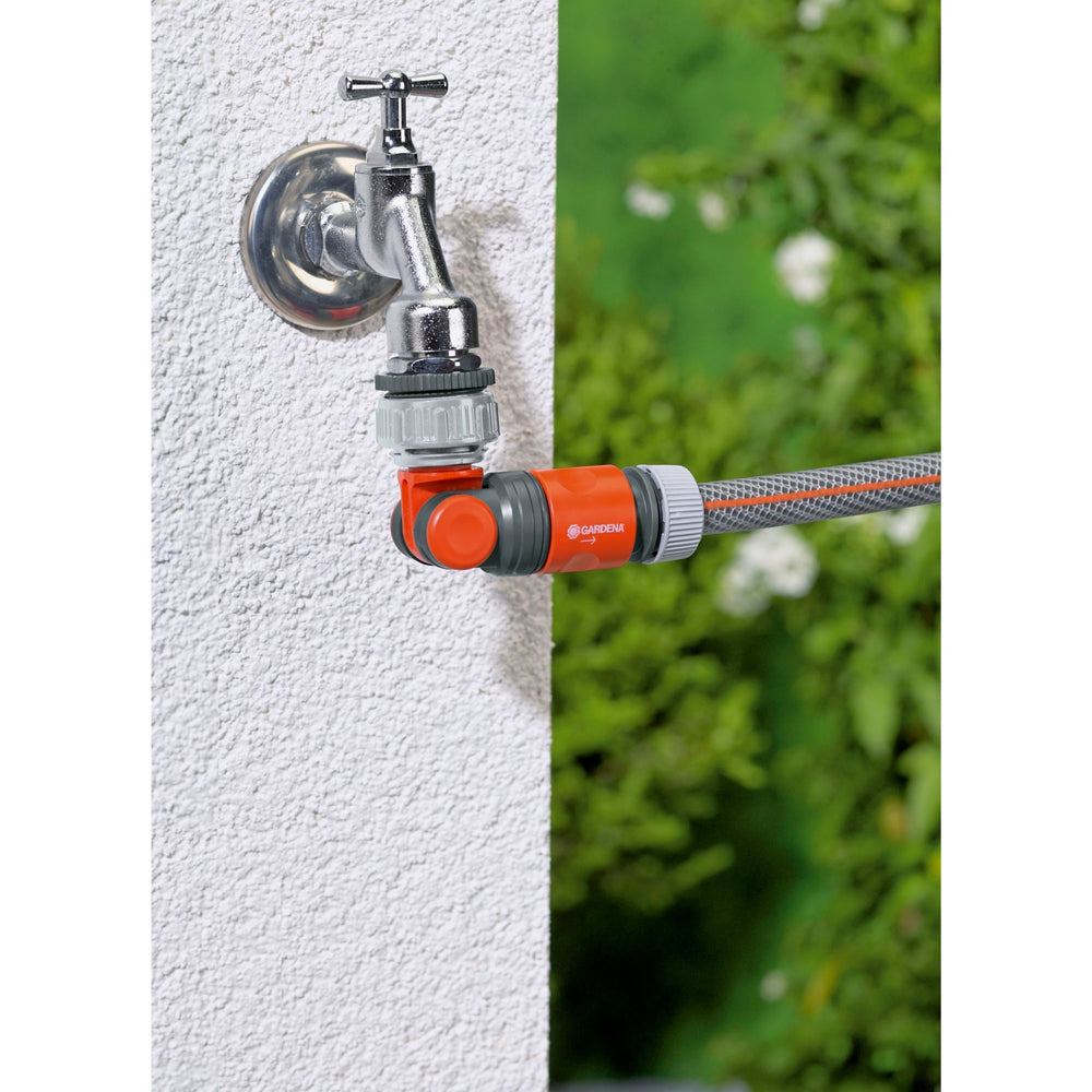 Gardena scharnierend kraanstuk 26,5 mm (g 3 4 ) (grijs oranje, 2999-20)