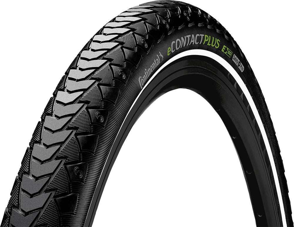 Continental eContact Plus 20x2,20 zwart met reflectie