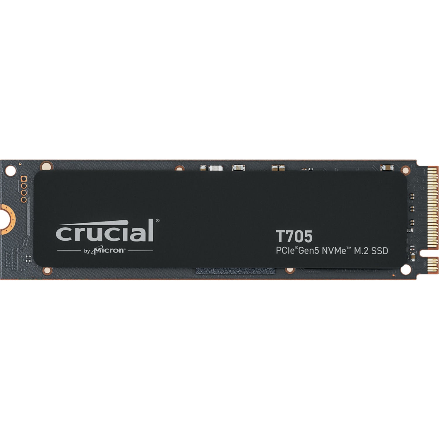 Crucial t705 1 tb ssd (zwart, pcie 5.0 x4, nvme 2.0, m.2 2280)