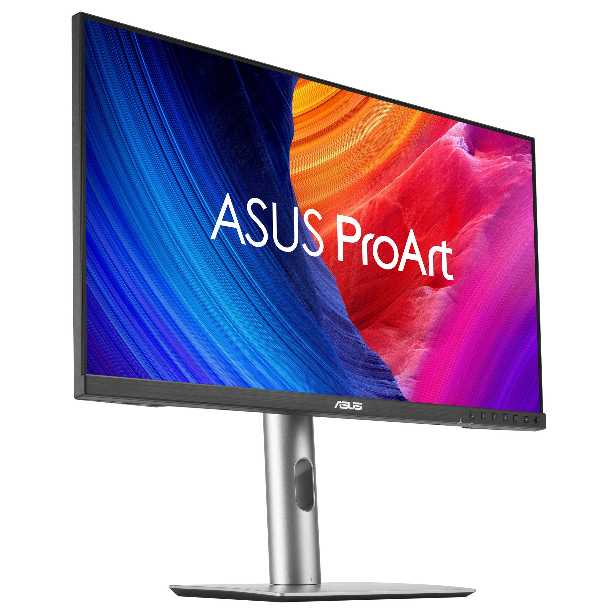 Asus proart pa278cgrv 27 monitor (zilver zwart, hdmi, 2x displayport, 3x usb-a, 2x usb-c)