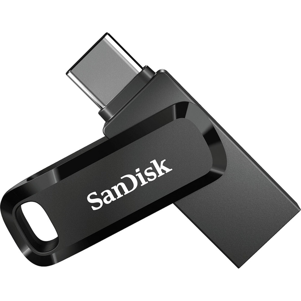 Sandisk ultra dual drive go 64 gb usb-stick (zwart, usb-a 3.2 (5 gbit s), usb-c 3.2 (5 gbit s))