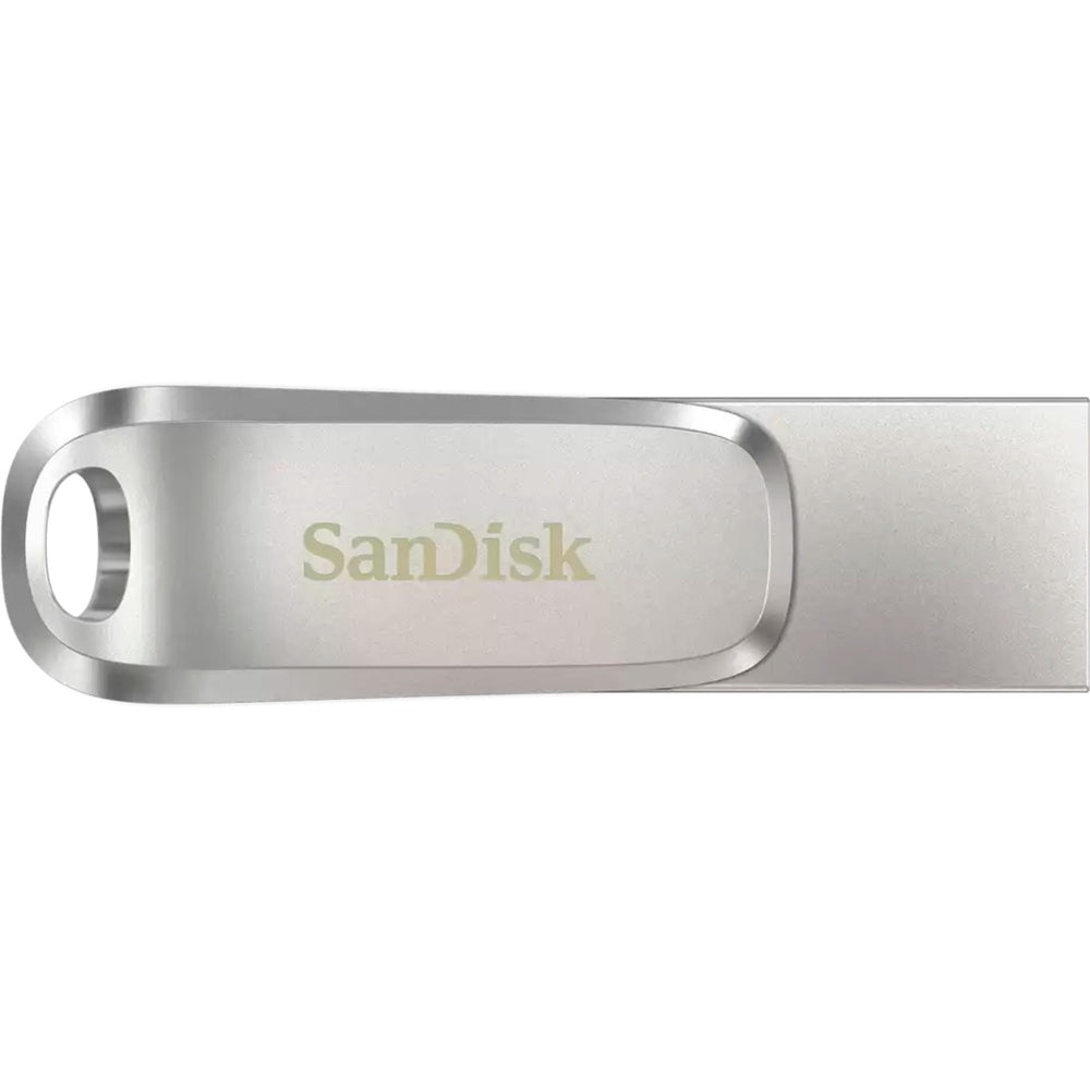 Sandisk ultra dual drive luxe 256 gb usb-stick (zilver, usb-a 3.2 gen 1, usb-c 3.2 gen 1)