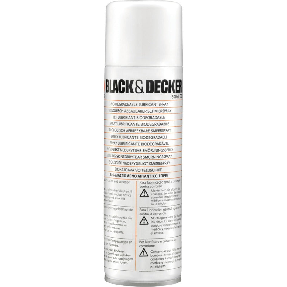 Black+decker onderhoudsolie spray heggenscharen a6102-xj onderhoudseenheid