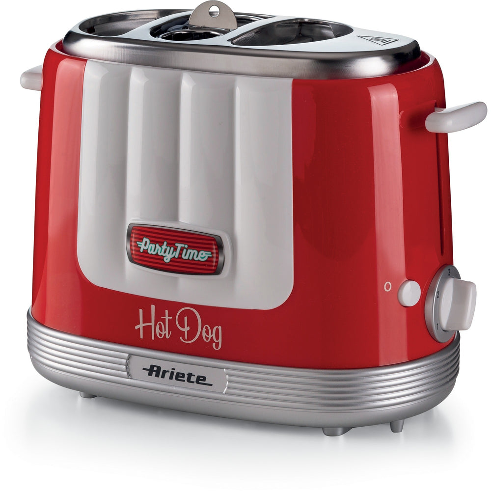 Ariete party time hotdogmaker 0206 00 hot dog maker (rood wit)