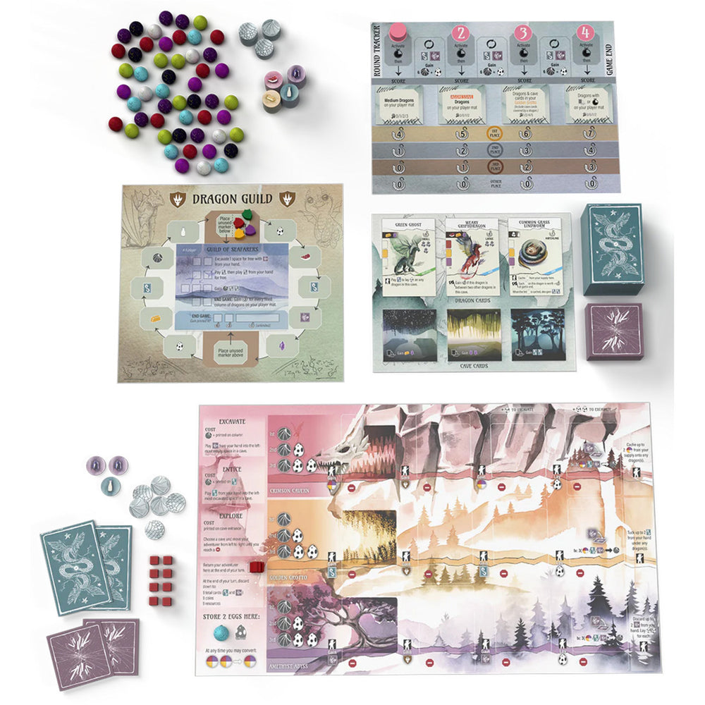 Asmodee wyrmspan - engelstalig bordspel