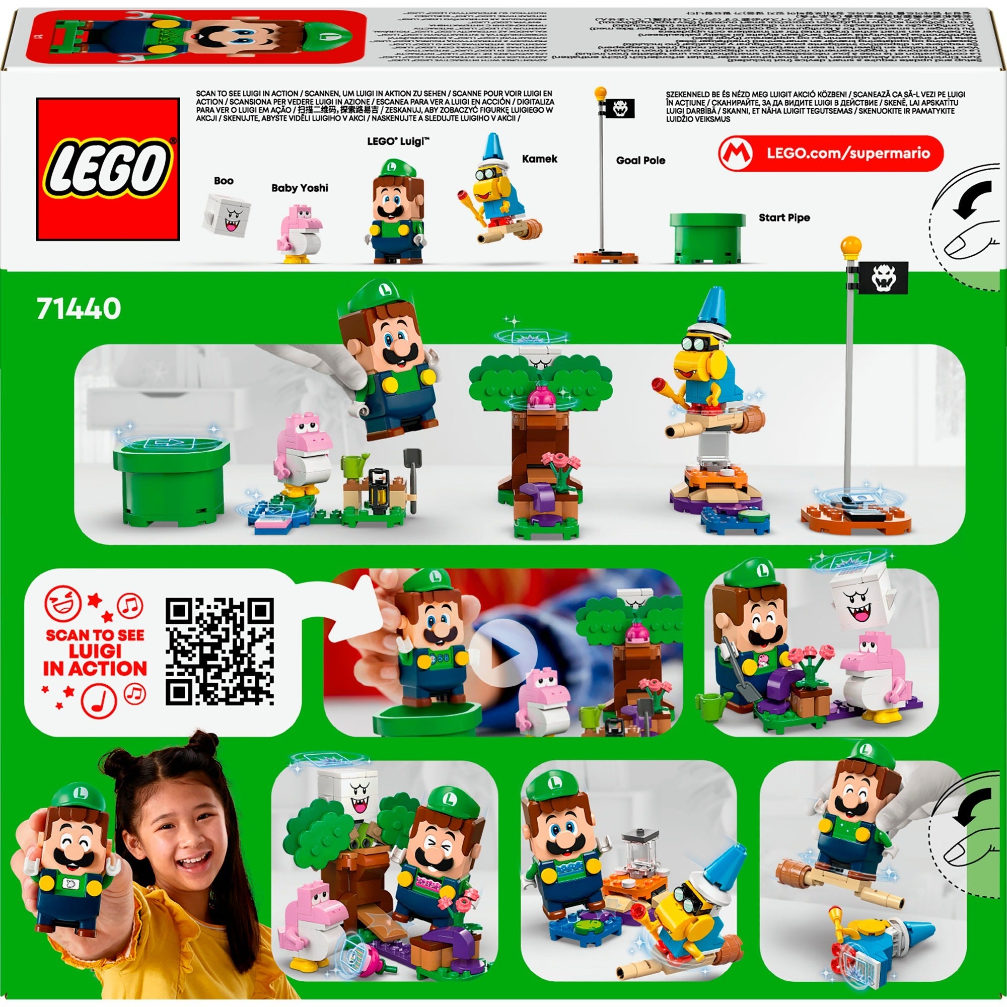 Lego super mario™ avonturen met interactieve luigi™ - 71440