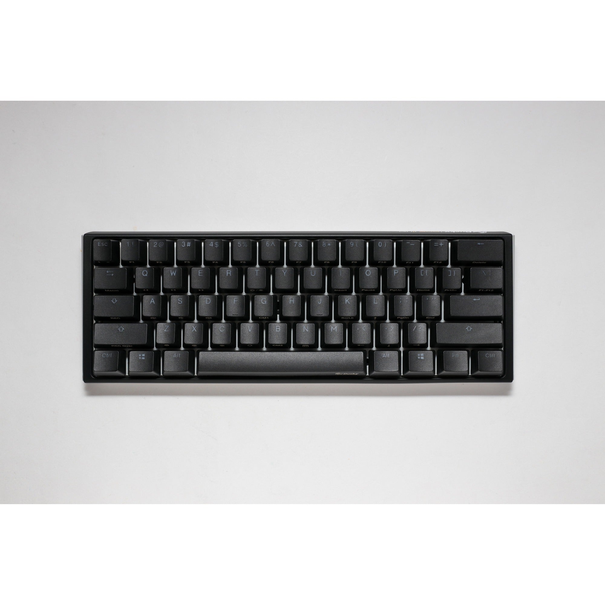 Ducky one 3 classic mini rgb mechanisch toetsenbord (zwart, us lay-out (qwerty), cherry mx brown, 60%, rgb led, double-shot pbt, hot-swappable, quack mechanics)
