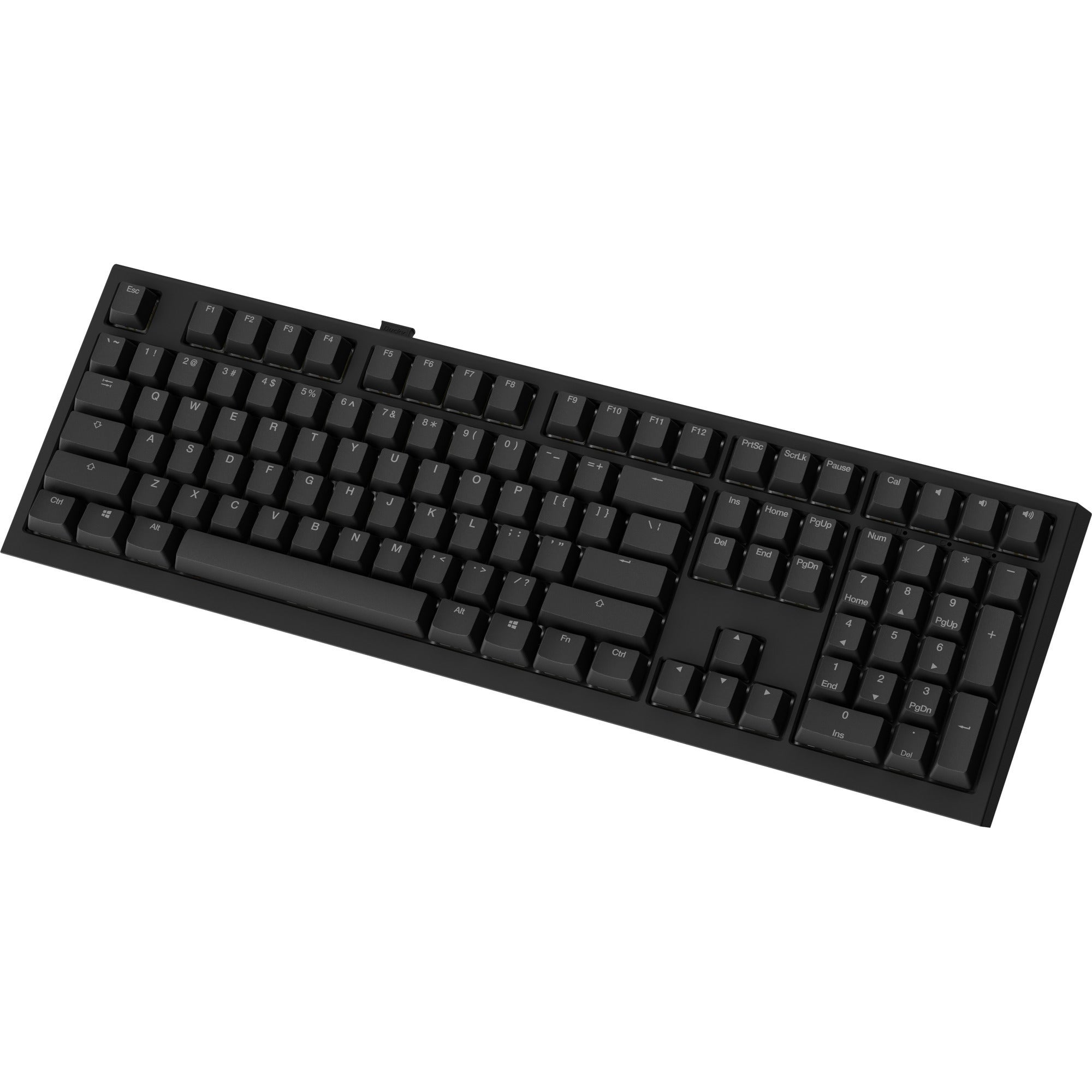 Ducky one x wireless rgb mechanisch toetsenbord (zwart, us lay-out (qwerty), inductive, 100%, hot-swappable, pbt, 2.4 ghz | bluetooth | usb-c)