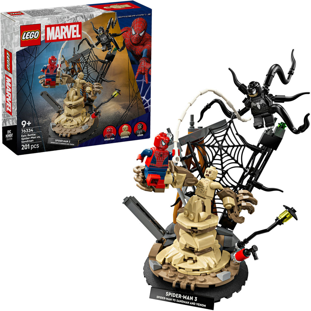Lego marvel ultieme strijd: spider-man vs. sandman bouwpakket - 76334