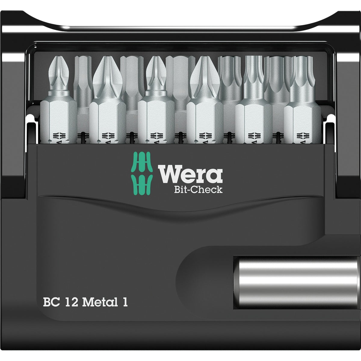 Wera 5057424001 12-piece Bit-Check 12 metal 1 bit set