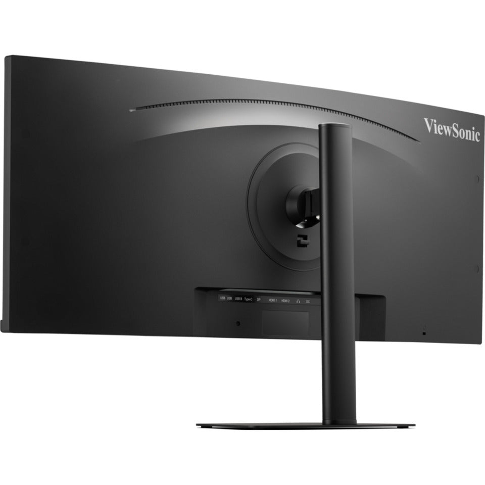 Viewsonic va3420c uwqhd curved monitor met usb-c hub 34 ultrawide (zwart, 2x hdmi, 1x displayport, usb-c, usb-b, usb-a, 120 hz, 1900r)