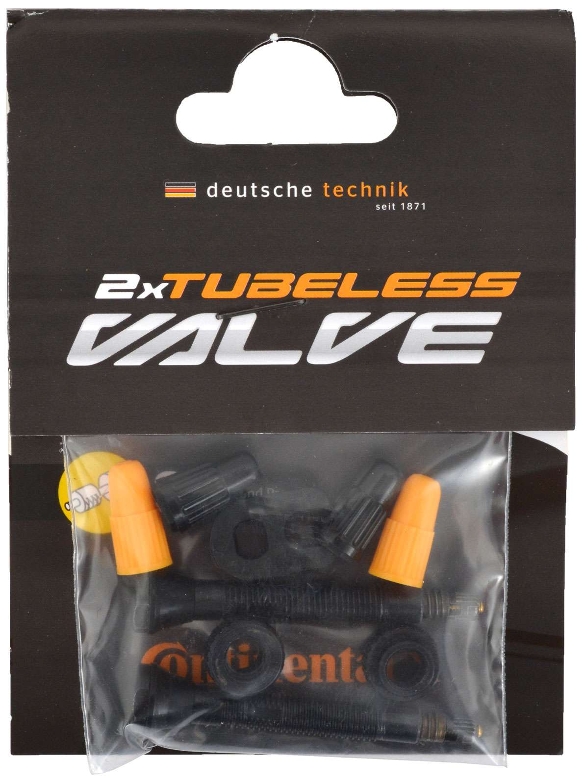Continental set tubeless valve s40