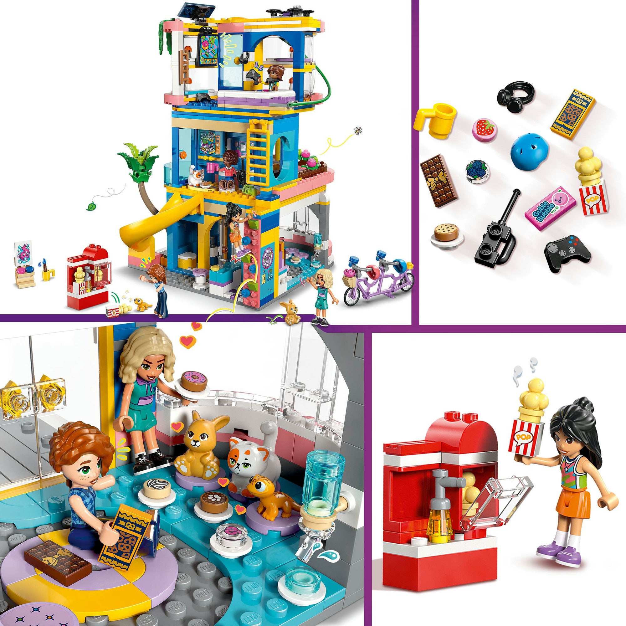 Lego friends 42689 - heartlake city clubhuis