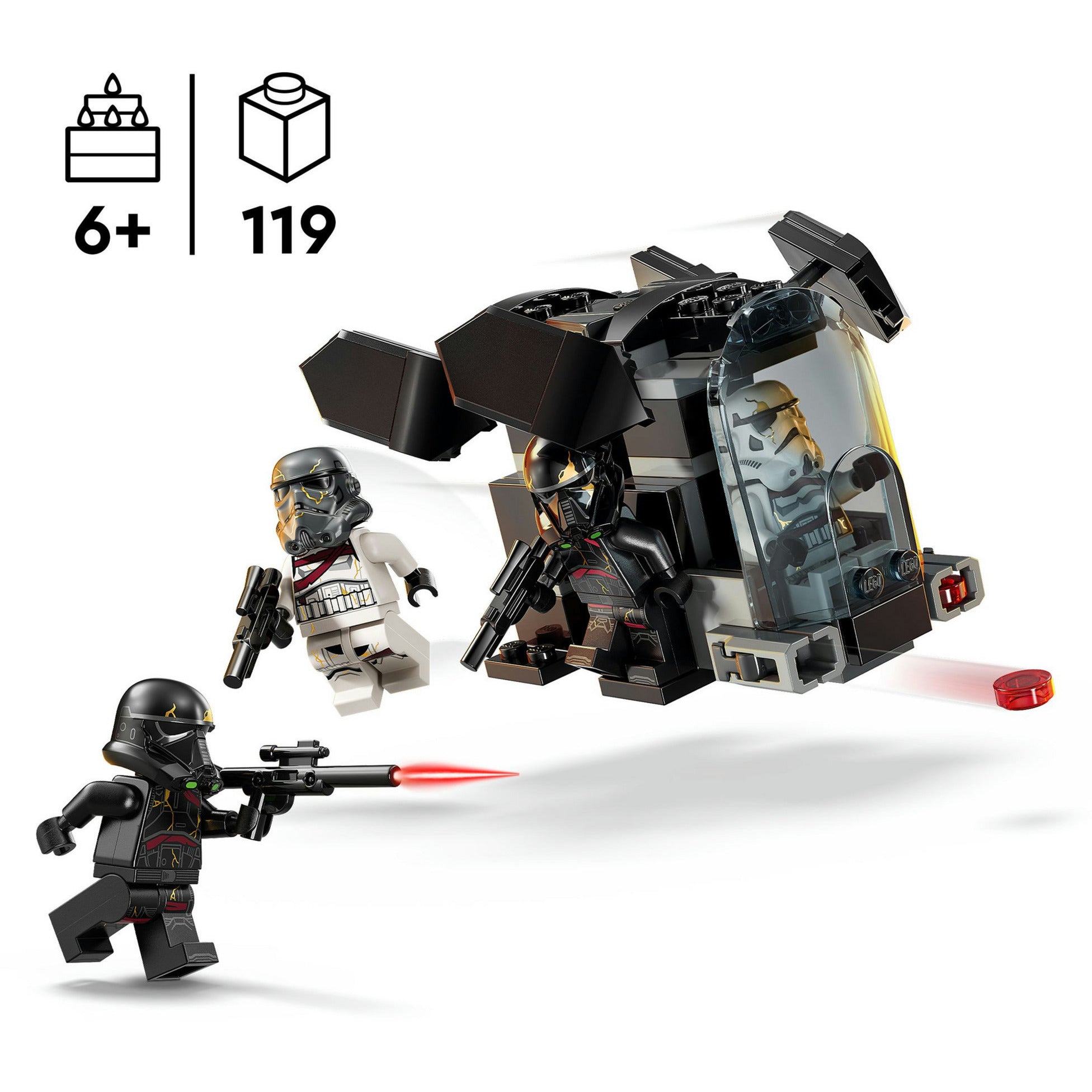 Lego star wars 75412 death trooper en night trooper battle pack