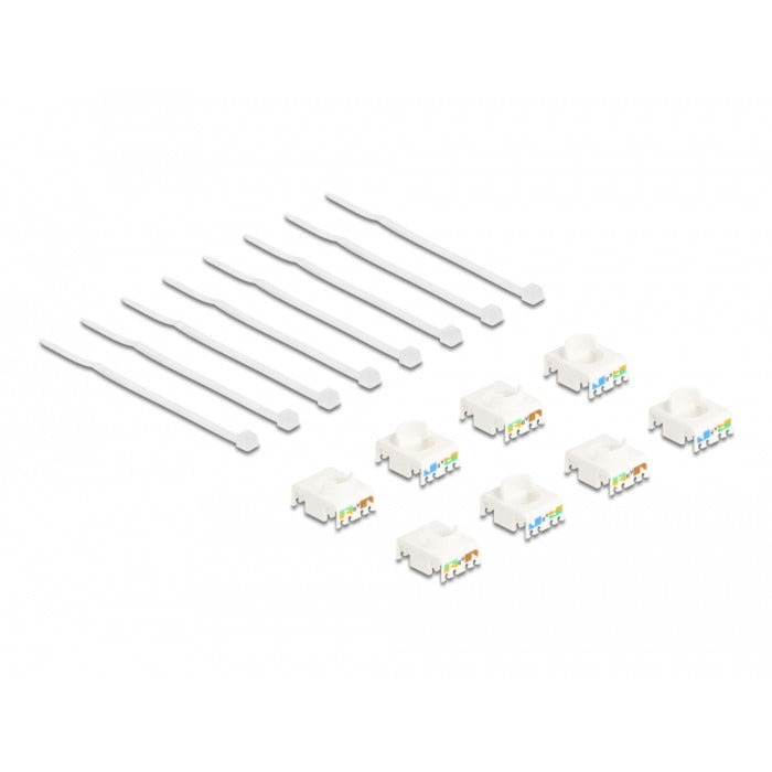 DeLOCK DeLOCK Keystone Module RJ45 Jack naar LSA Cat 6a gereedschapsvrij