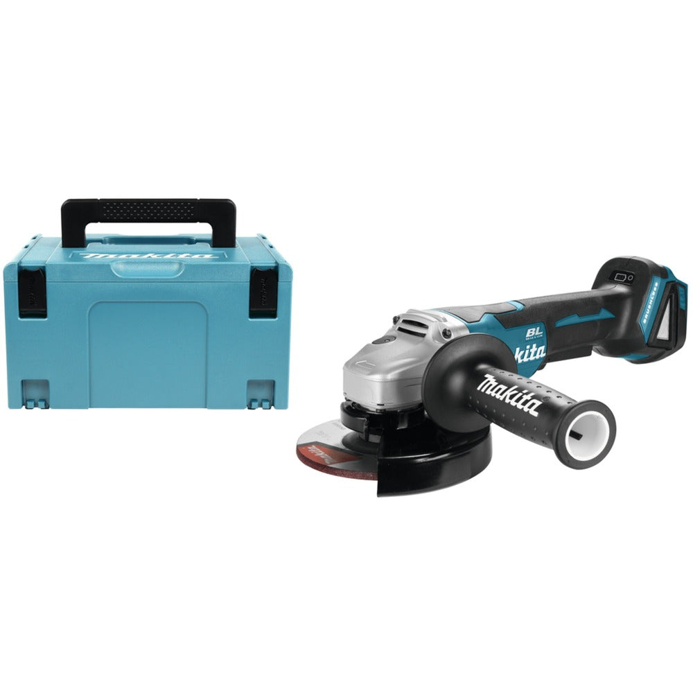 Makita dga505zj 18v haakse slijper 125 mm | zonder accu's en lader - dga505zj