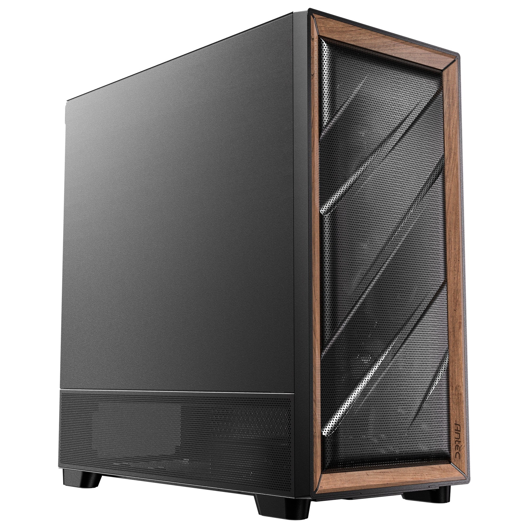 Antec flux se midi tower behuizing (zwart | 2x usb-a | 1x usb-c)