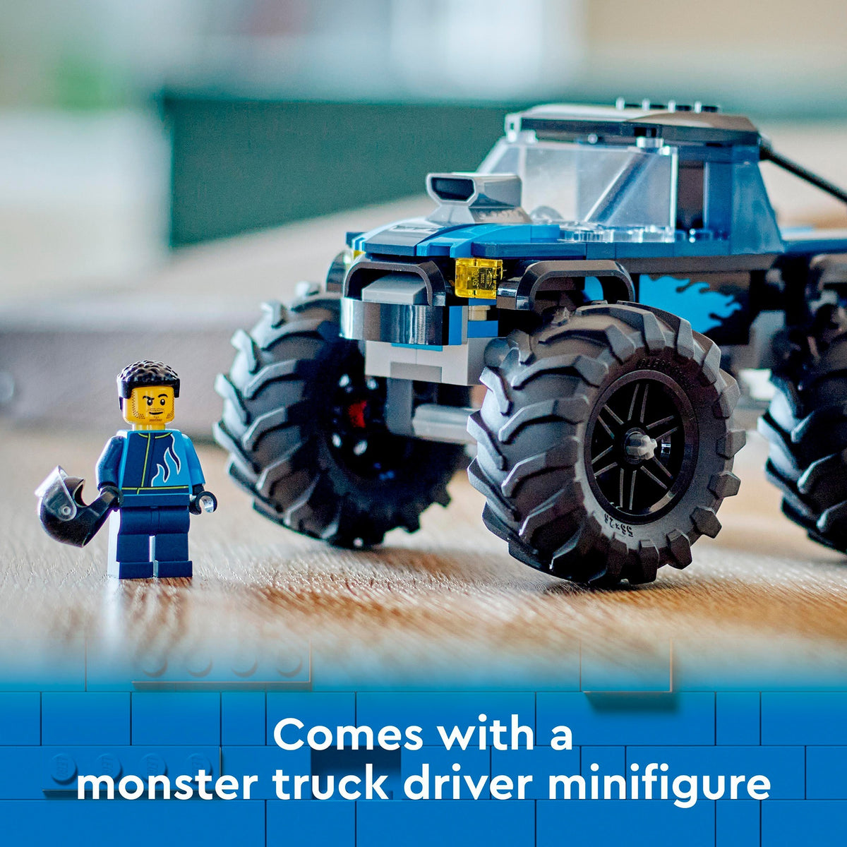 Lego City 60402 Blue Monster Truck