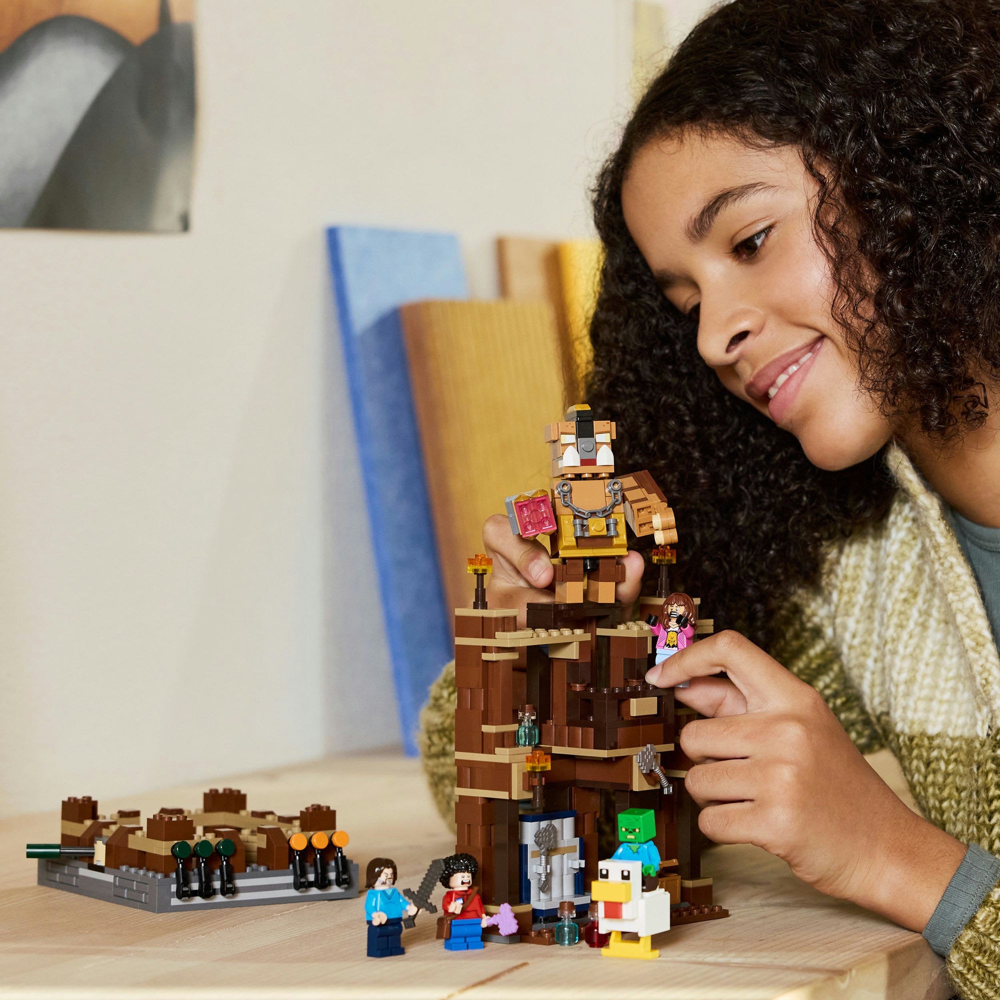 Lego minecraft de arena bij het boslandhuis - 21272