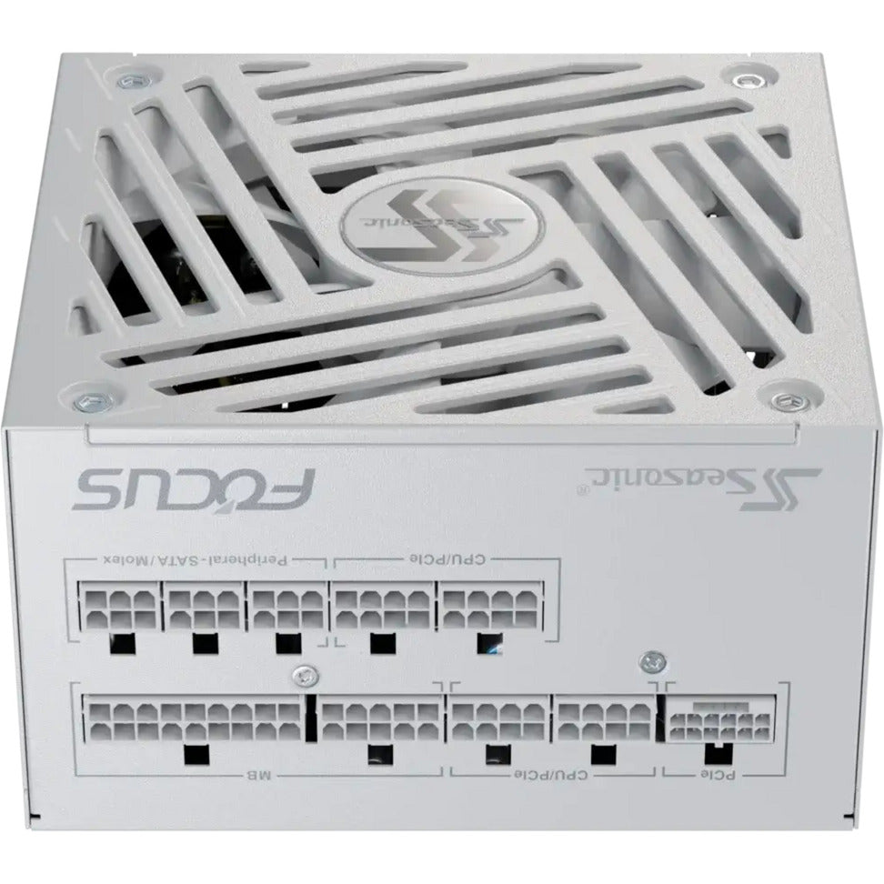 Seasonic focus-gx-750-v4 atx3.0 modulaire 750 watt voeding (wit, 1x 12vhpwr, 2x pcie)