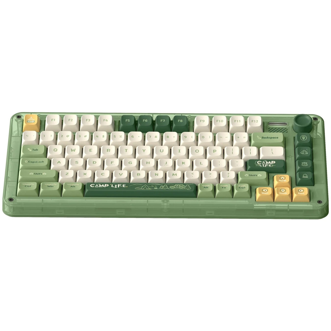 Iqunix ZX75 Camping Draadloos Mechanisch Toetsenbord