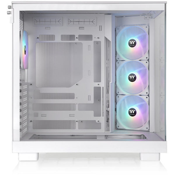 Thermaltake view 380 xl tg argb snow midi tower behuizing (wit | 2x usb-a | 1x usb-c | rgb | window)