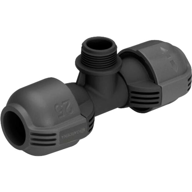 Gardena T-piece | 25mm x 3 4 male thread - 2787-20 - 2787-20