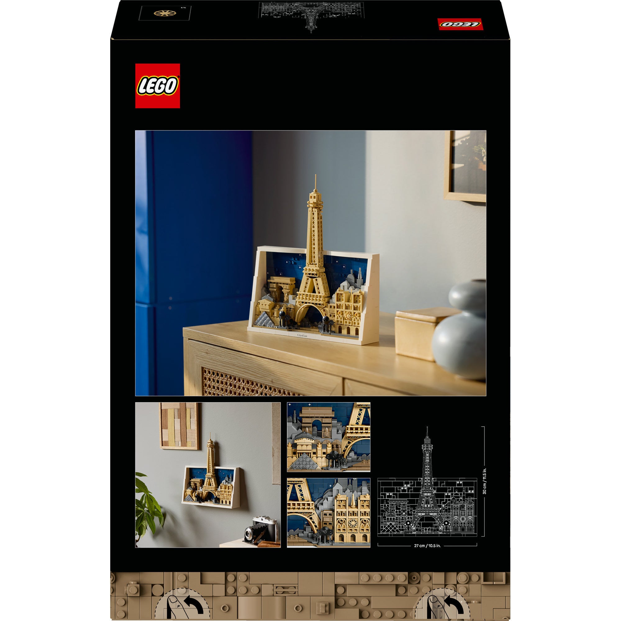 Lego ® architecture parijs – stad van de liefde - 21064
