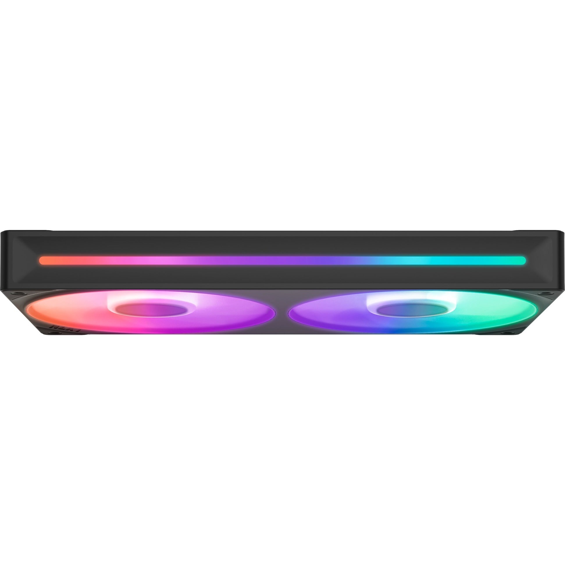 Nzxt f240 rgb core case fans (zwart, 2 stuks, 240 x 120 x 26 mm)