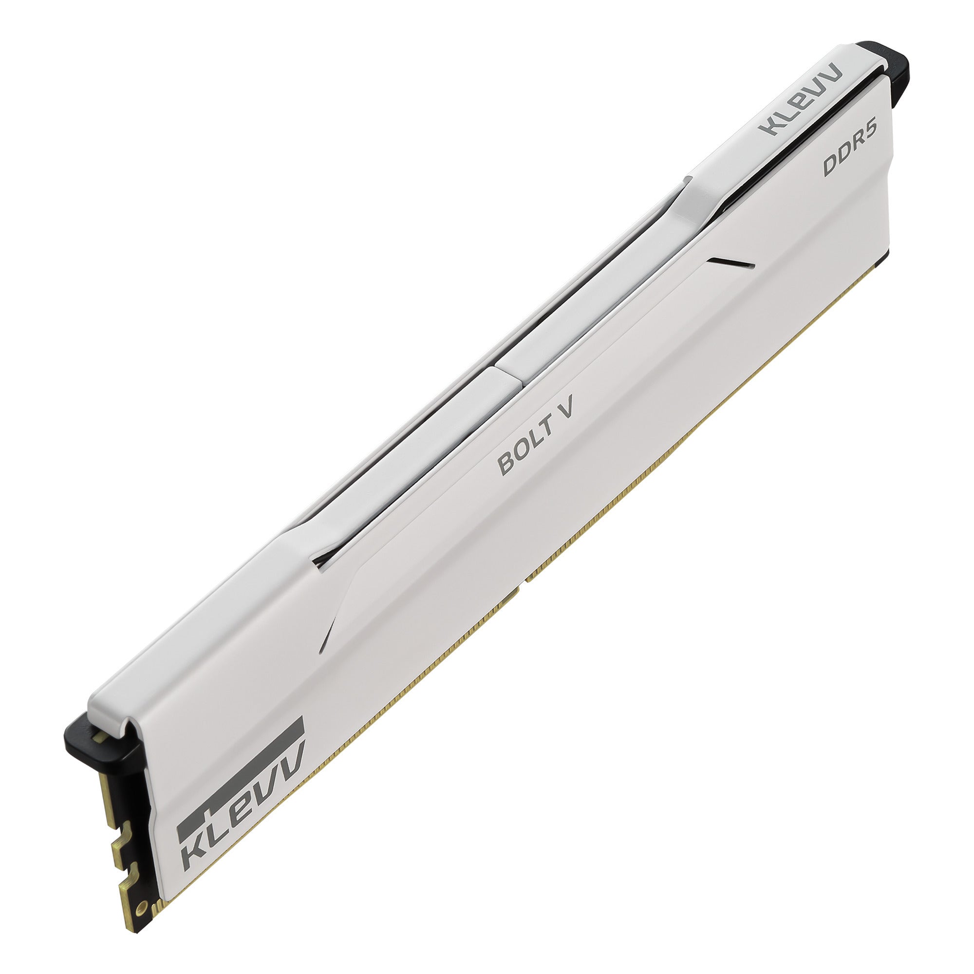 Klevv bolt v 32 gb ddr5-6000 (2x 16 gb) werkgeheugen (wit, kd5agu880-60a300i, xmp 3.0, expo)