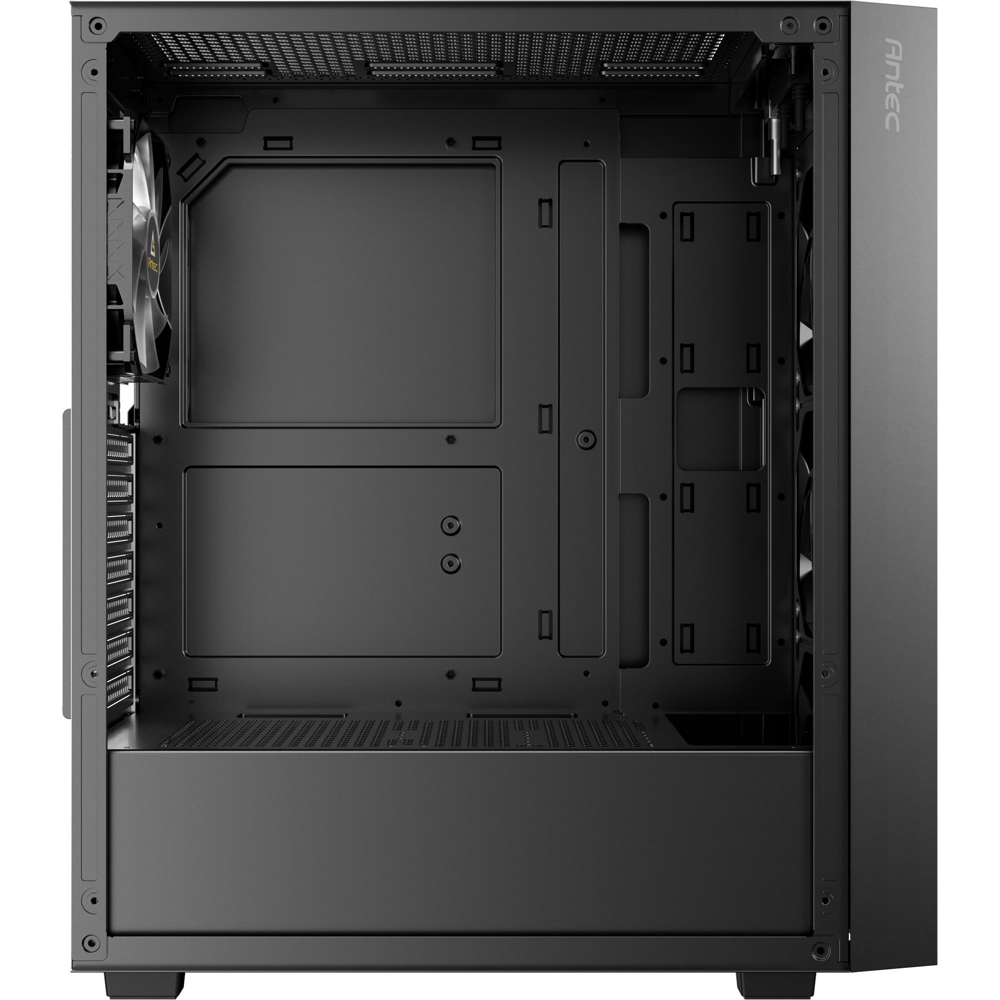 Antec ax65 argb midi tower behuizing (zwart | 3x usb-a | tempered glass)