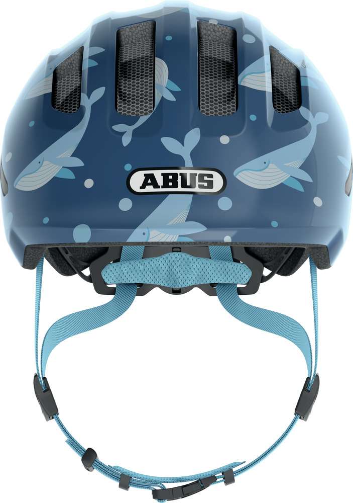 Abus stuurstand Smiley 3.0 Blauw walvis M 50-55cm