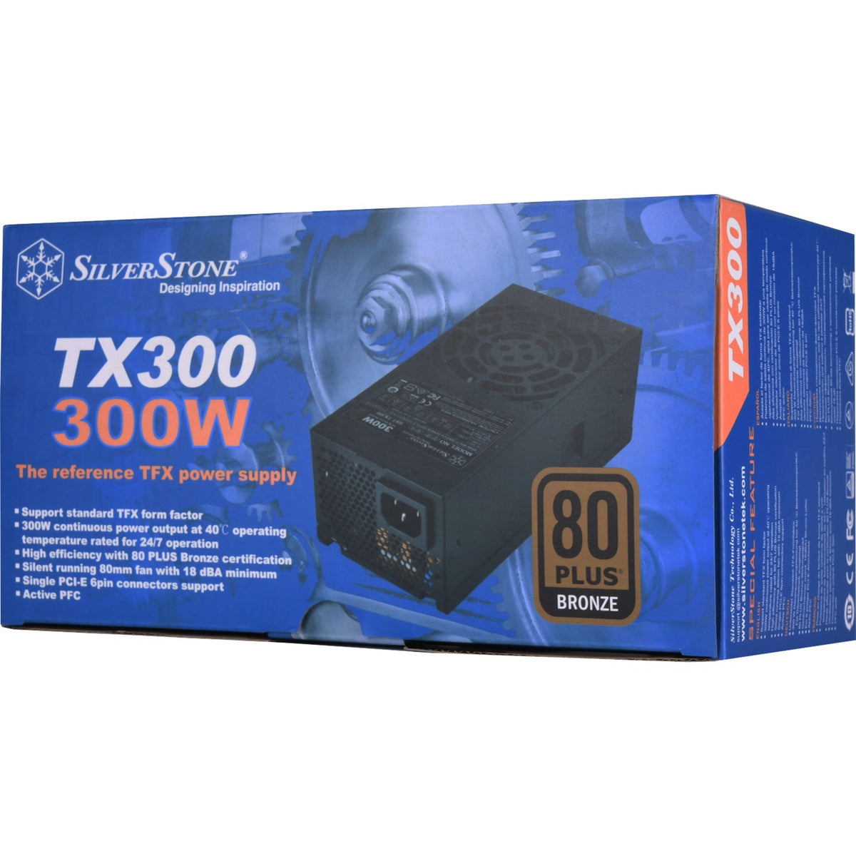 Silverstone TFX TX300 300W power supply (black)