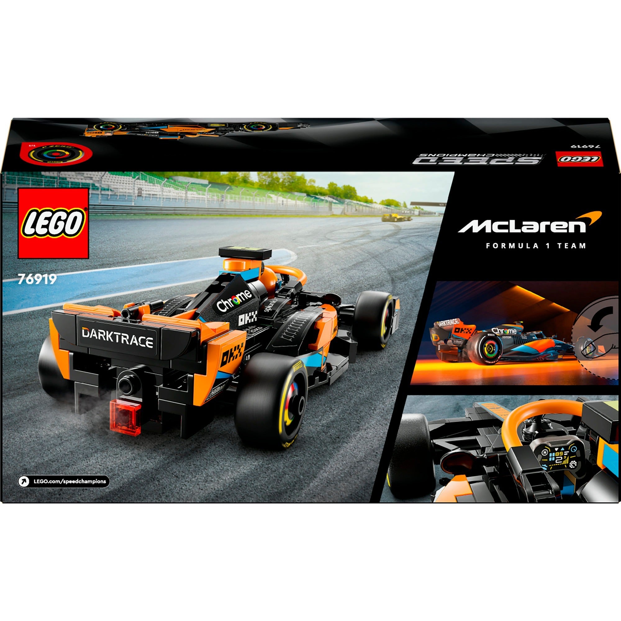Lego speed champions mclaren formule 1 racewagen 2023 - 76919