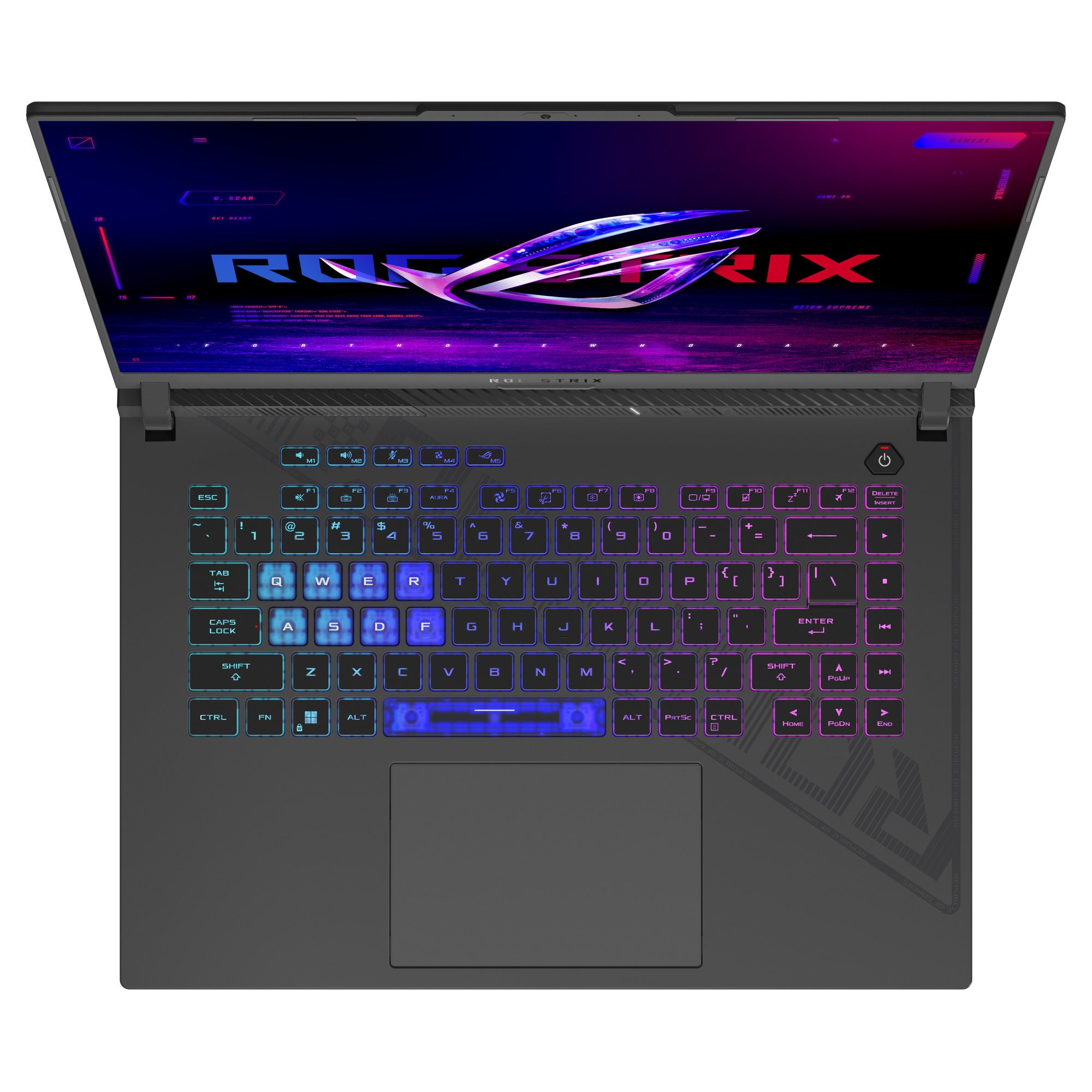 Asus rog strix g16 g614pm-s5017w 16 gaming laptop (donkergrijs | ryzen 9 8940hx | rtx 5060 | 32 gb | 1 tb ssd)