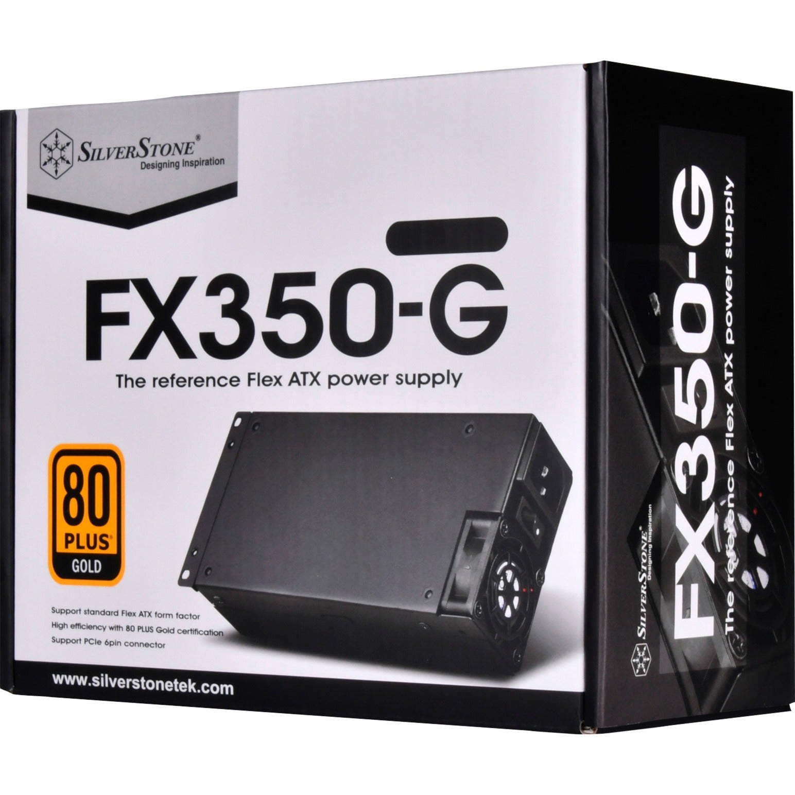 Silverstone fx350-g 350 watt voeding (flex atx form factor)
